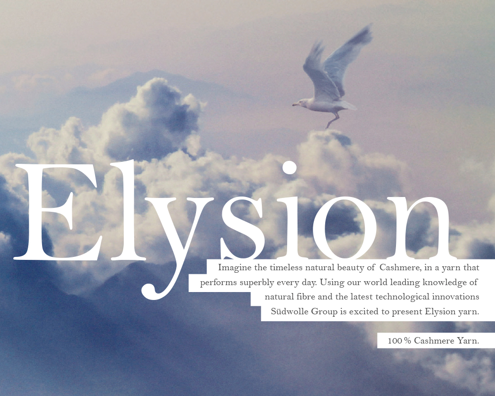 "Elysion" – Namensfindung für einen Cashmere-Stoff