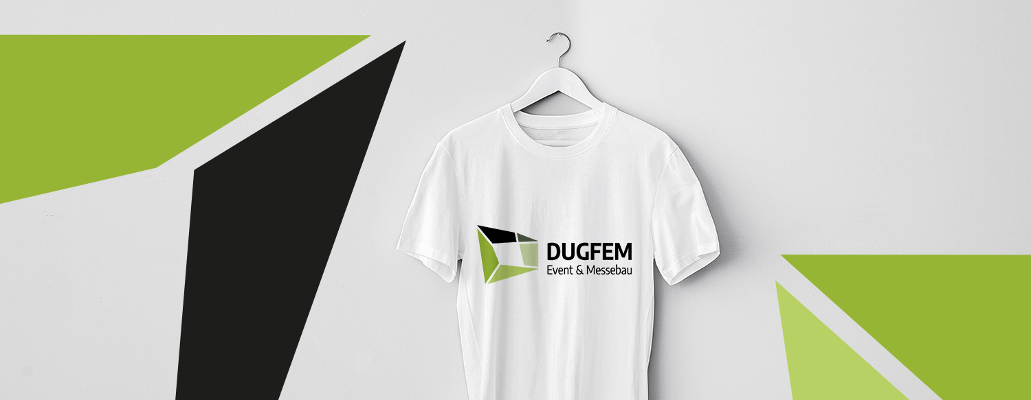 Relaunch des Logos der Event- und Messeagentur DUGFEM.