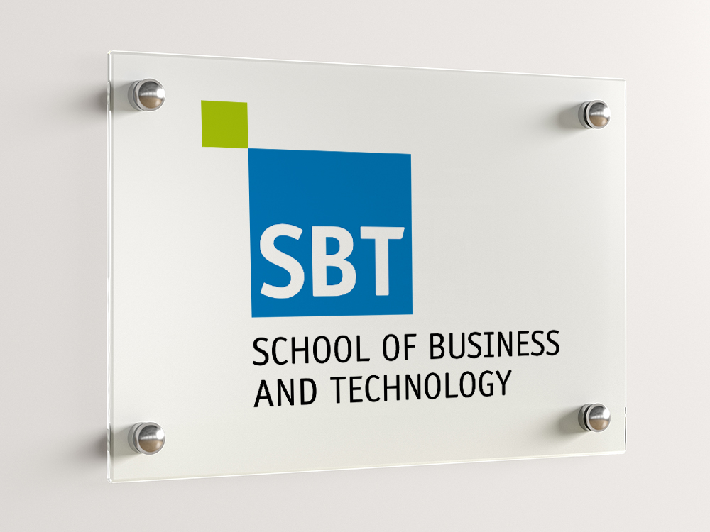 Finales Logo für die SBT School of Business and Technology